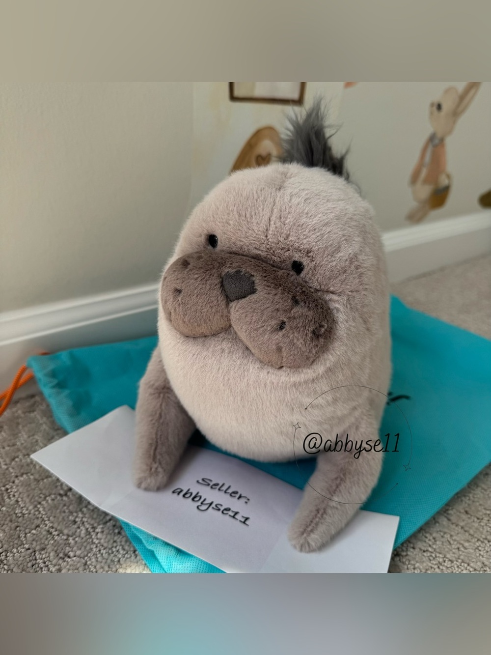 Jellycat Roarwell Sea Lion - Authentic - Brand New With Tags - Fast Ship